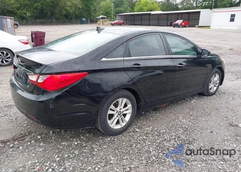 2012 Hyundai Sonata Gls из США, поврежденный, VIN 5NPEB4AC7CH474034